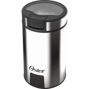 Imagem de um moedor de café elétrico da marca Oster